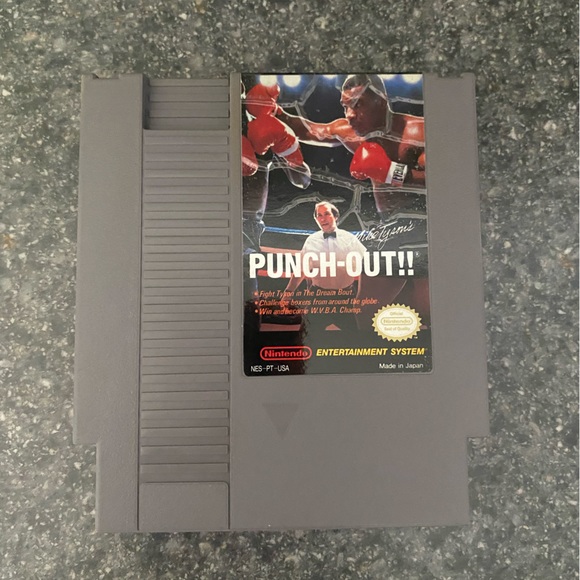 Original Mike Tyson Nintendo Punch Out Game - Picture 2 of 7